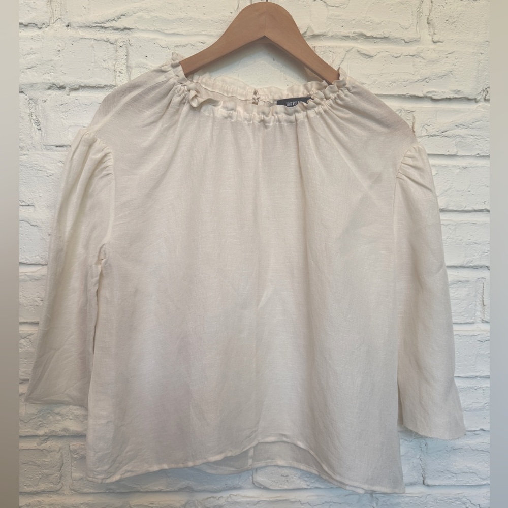 Toit Volant 100% Silk Blouse